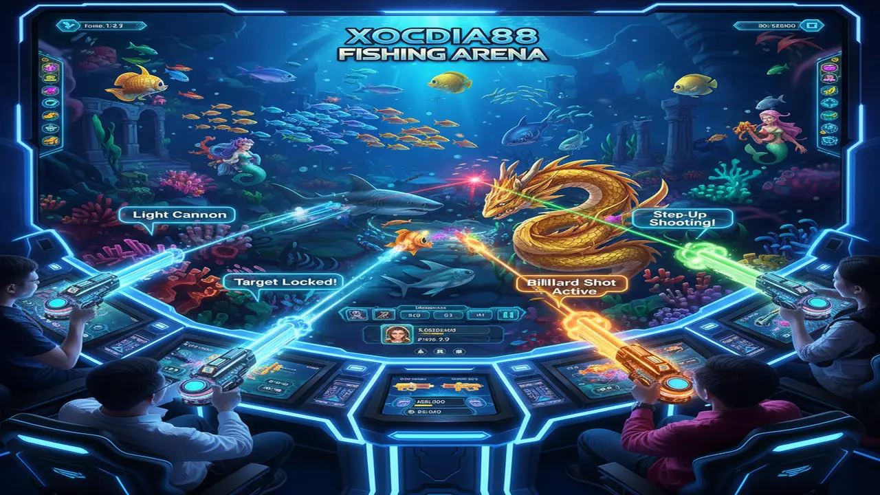 Cách dùng súng bắn cá tối ưu Xocdia88