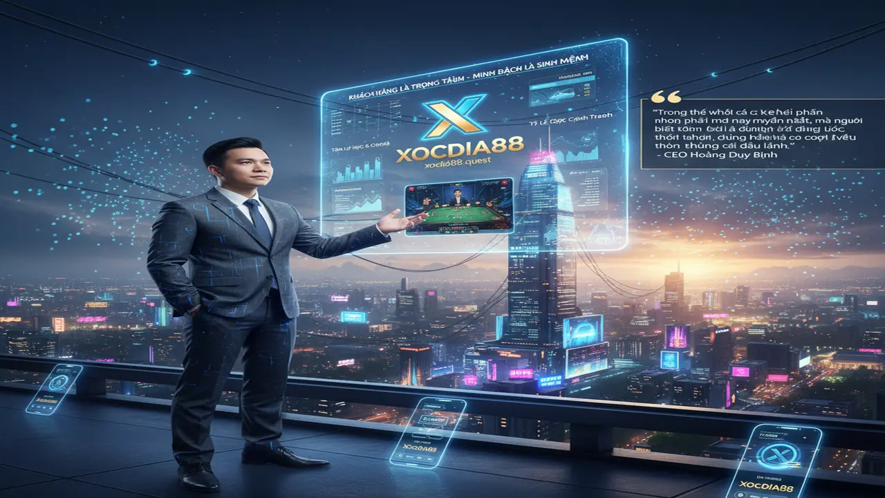 CEO Hoàng Duy Bình Xocdia88