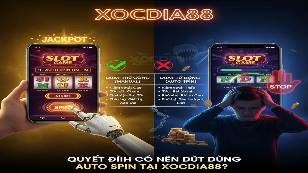 Có nên chơi Auto Spin không? Xocdia88