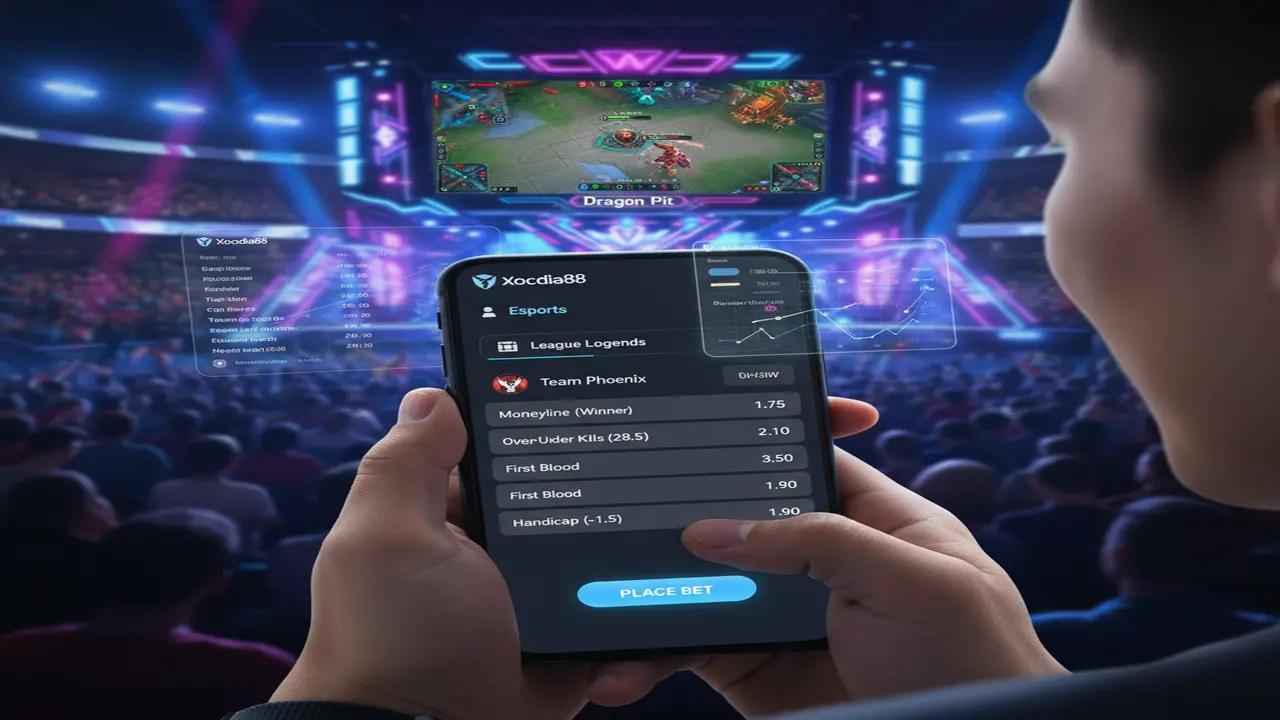 Hướng dẫn cược LOL cho người mới Xocdia88