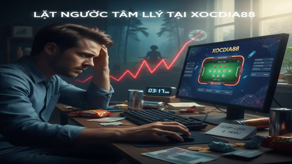 Mẹo giữ bình tĩnh khi thua Xocdia88