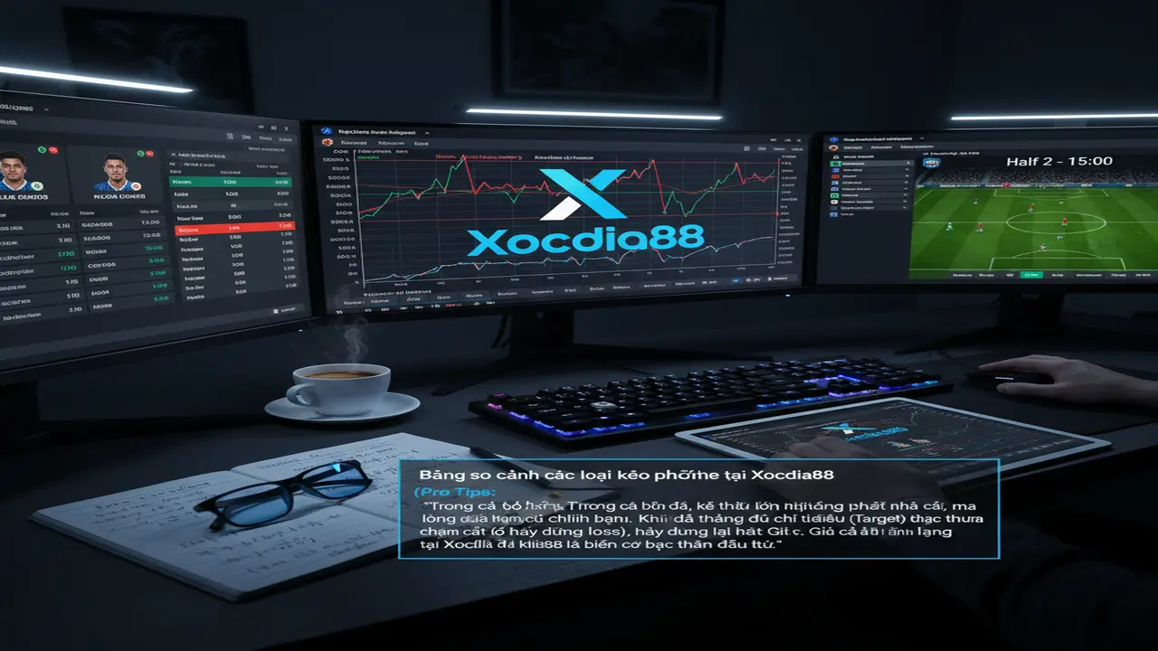 Cách soi kèo bóng đá chính xác Xocdia88