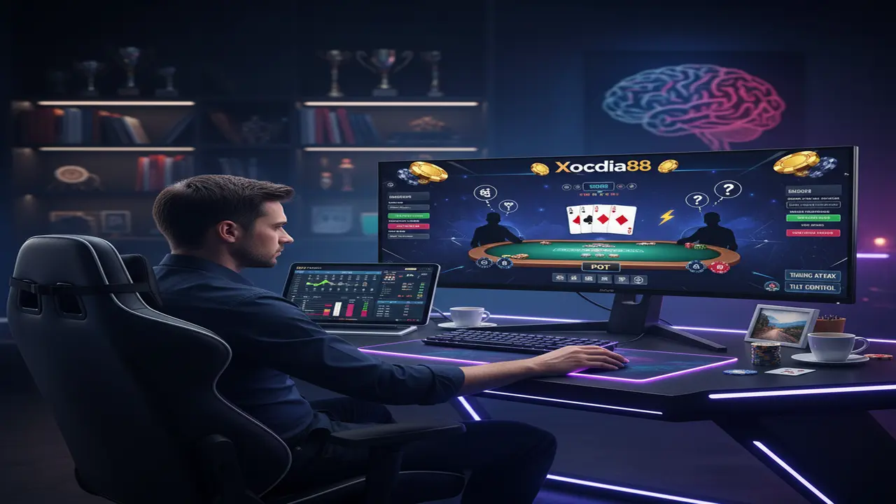 Tâm lý chiến trong bài Poker Xocdia88