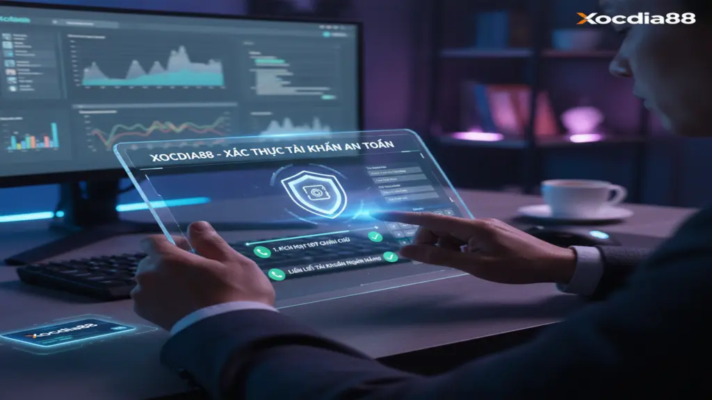 Xác minh tài khoản Xocdia88
